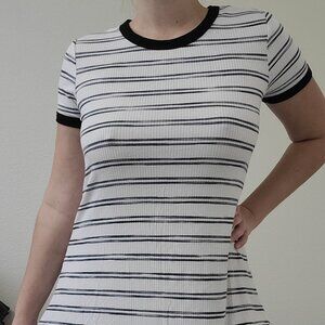Striped white sundress MIMI CHICA